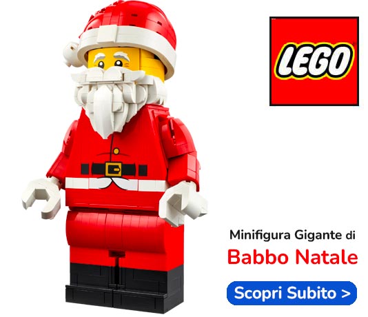 Set 40820 Minifigura Babbo Natale Gigante