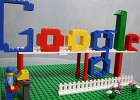 Google Logo in Lego
