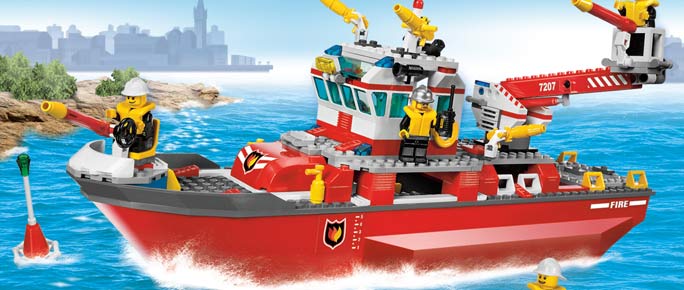 Lego City Pompieri - Set dei vigili del fuoco 