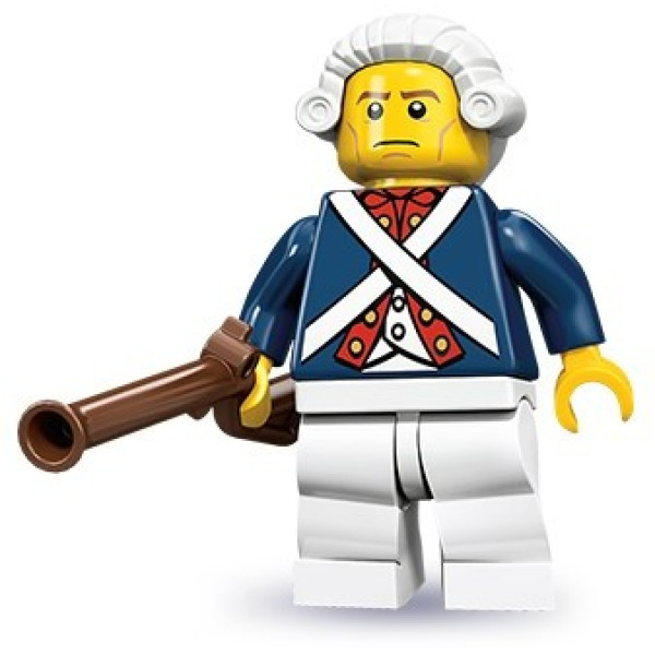 Minifigura Soldato Rivoluzionario - Serie 10