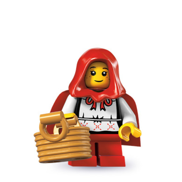 Minifig Cappuccetto Rosso - Serie 7