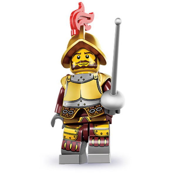 Minifig Conquistatore Spagnolo Serie 8