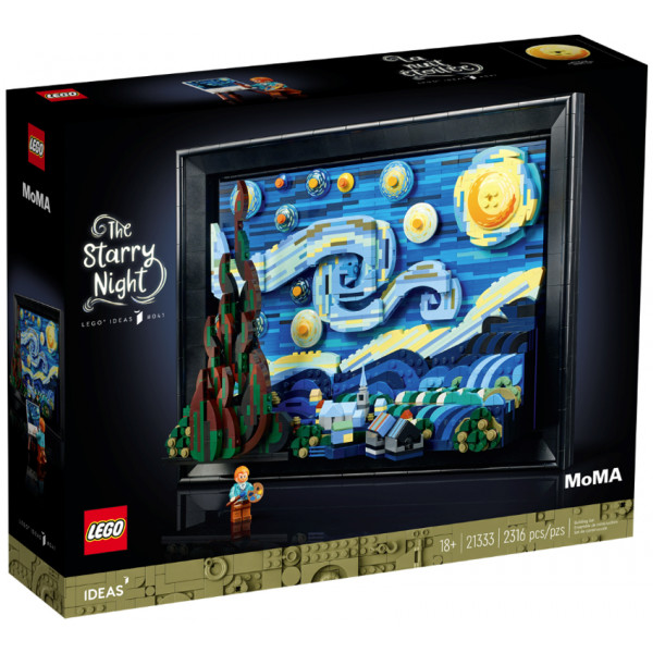 La notte stellata il nuovo set di LEGO dedicato a Van Gogh