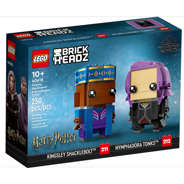 Kingsley Shacklebolt™ e Nymphadora Tonks™ BrickHeadz