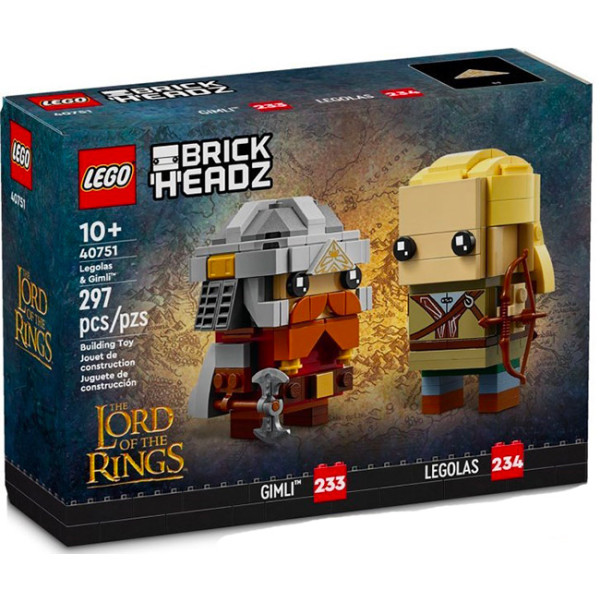 Legolas e Gimli™ BrickHeadz