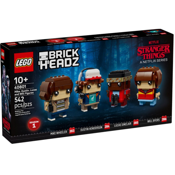 Personaggi di Mike, Dustin, Lucas e Will BrickHeadz