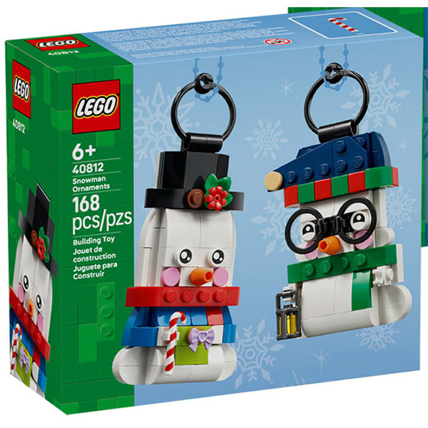 Pupazzi di neve ornamentali