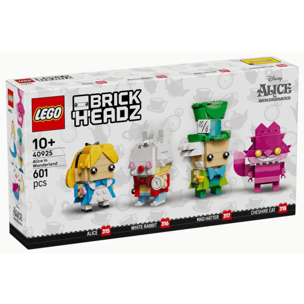 Alice nel Paese delle Meraviglie BrickHeadz