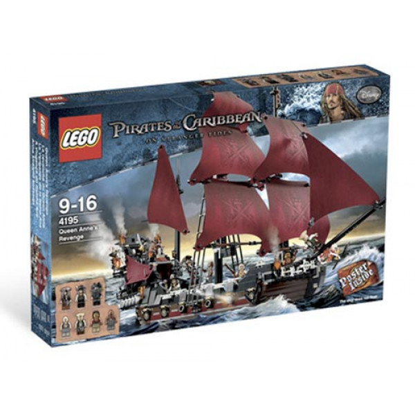 Lego Pirati dei Caraibi - 4195 Queen Anne's Revenge 