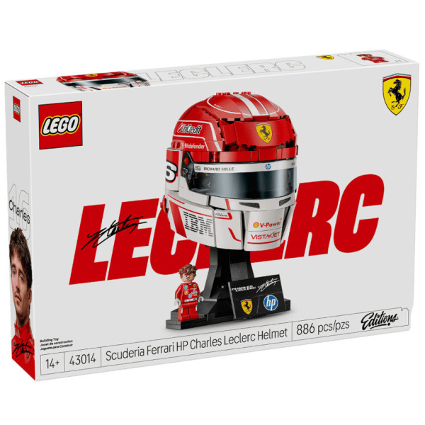 Casco di Charles Leclerc Scuderia Ferrari H
