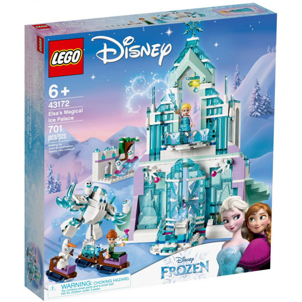 Lego Disney Princess 43172 - Il Magico Castello di Ghiaccio di