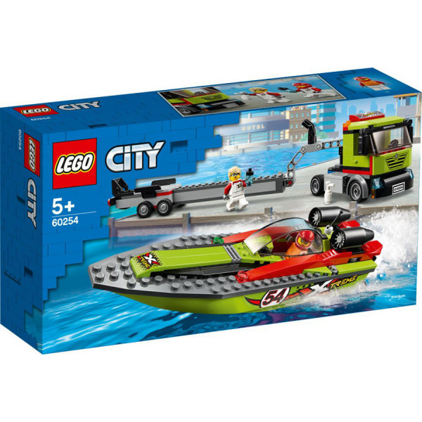 Lego City 60254 Trsportatore di motoscafi