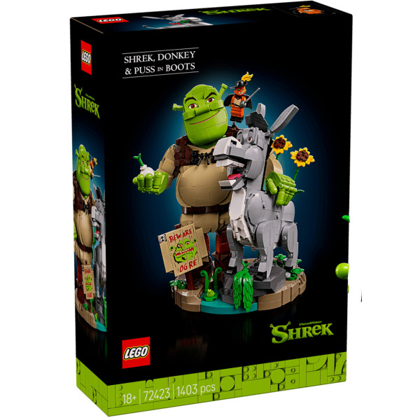 Shrek, Ciuchino e Gatto con gli Stivali