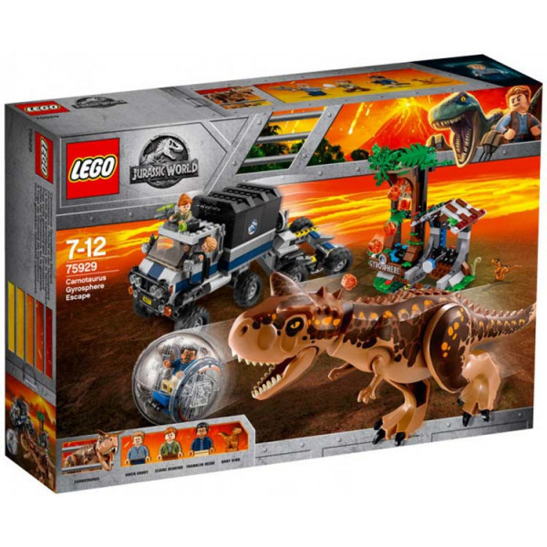 Lego Fuga dal Carnotaurus sulla girosfera