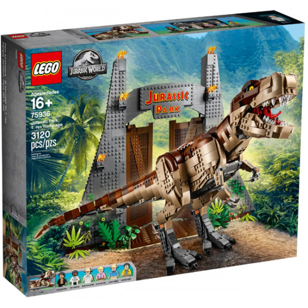 Lego Jurassic Park 75936 - La furia del T. rex 