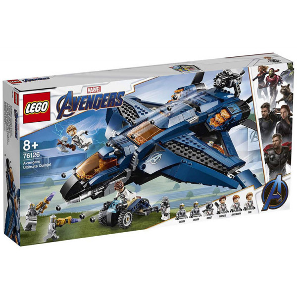 Lego Marvel Superheroes 76126 L Ultimate Quinjet Degli Avengers Mattoncini Net