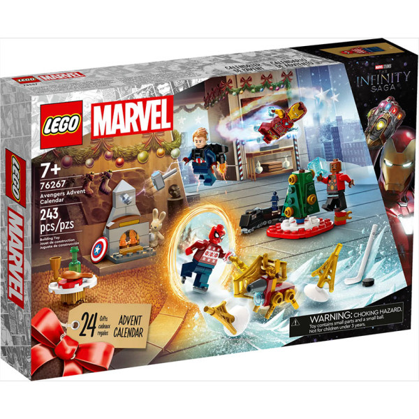 Lego Superheroes 76267 Calendario dell Avvento Avengers Mattoncini