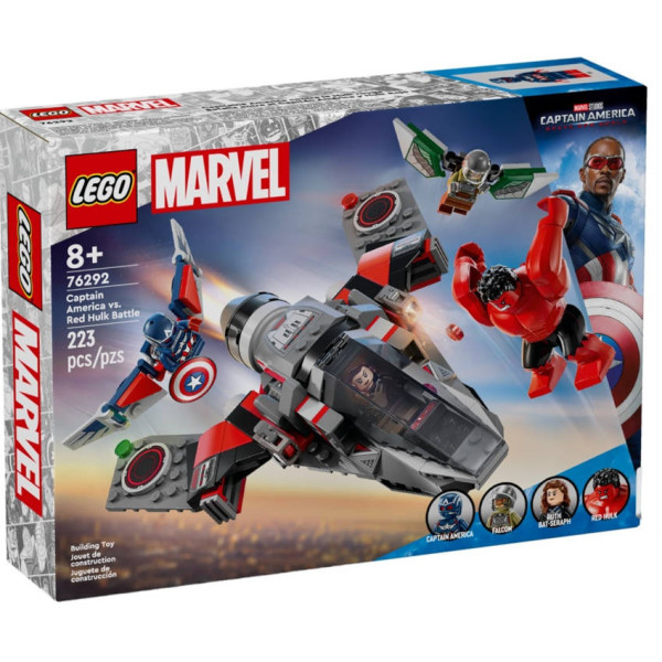 Battaglia Captain America vs. Hulk Rosso