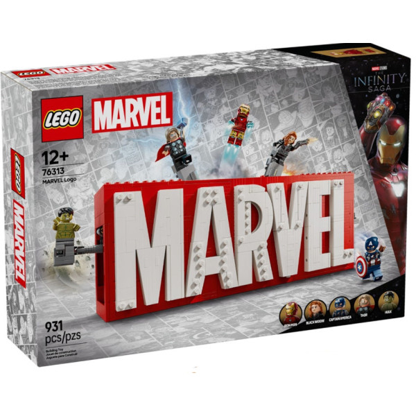 Logo e Minifigure MARVEL