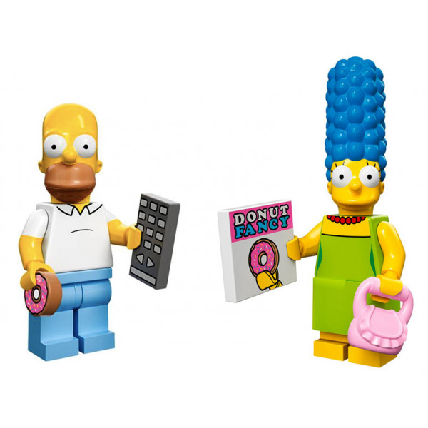 Minifigures Marge e Homer Simpson