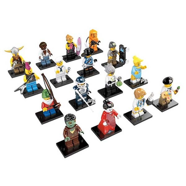 Minifigures collezione 4