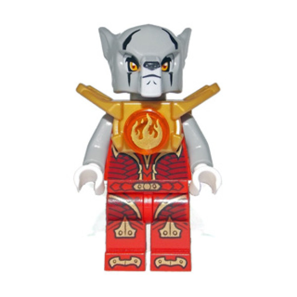 Minifigura Worriz - Fire Chi, Armor LEGO CHIMA