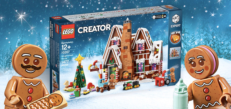 Gingerbread Man Lego Casa Pan Di Zenzero Lego Creator Expert Casa