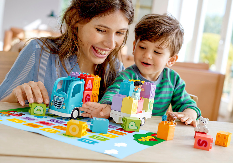 Lego Duplo Frozen 10915 Camion dell'alfabeto