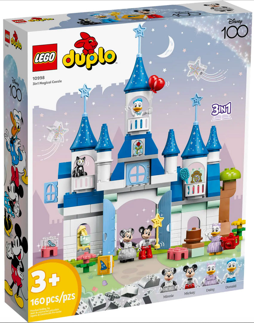 Lego Duplo DIsney 10998 - Castello magico 3 in 1 