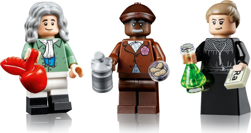 Minifigure Storia Della Lego Lego Ideas 21355 L'evoluzione Di STEM