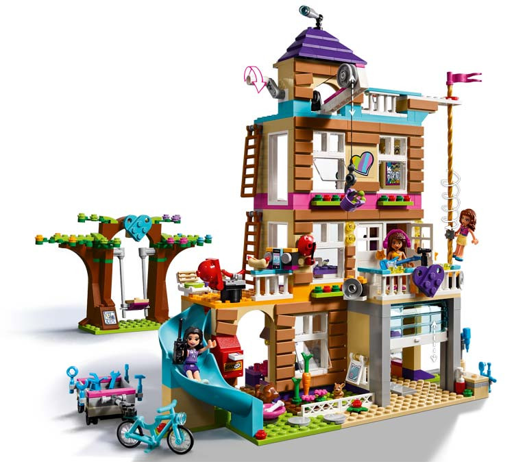Lego Friends 41340 - La casa dell'amicizia - Mattoncini.net