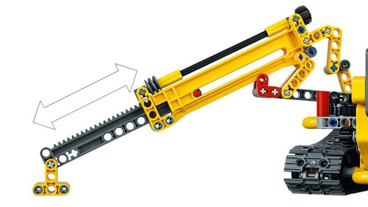 Bini Gru Gru Cingolata Compatta Gru A Ragno Multifunzionale Con - Main Image