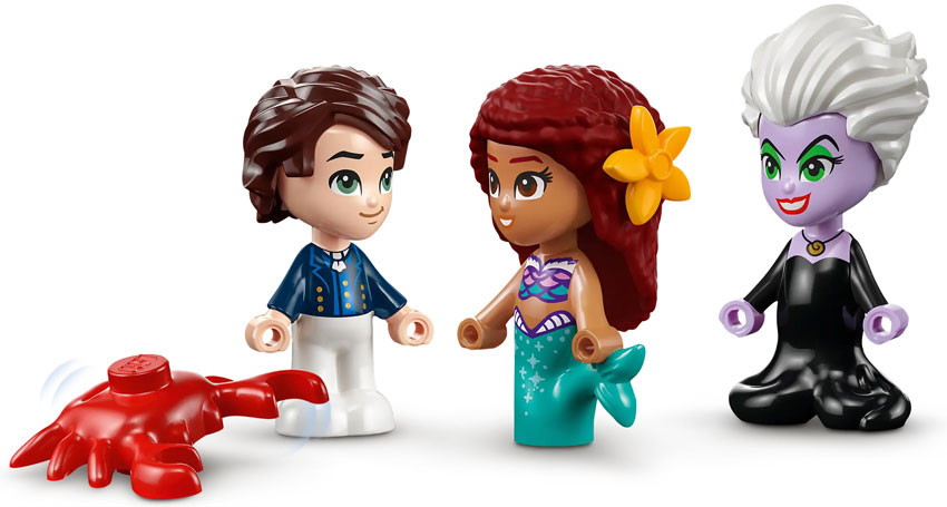 Lego Disney Princess 43213 Libro delle fiabe della Sirenetta