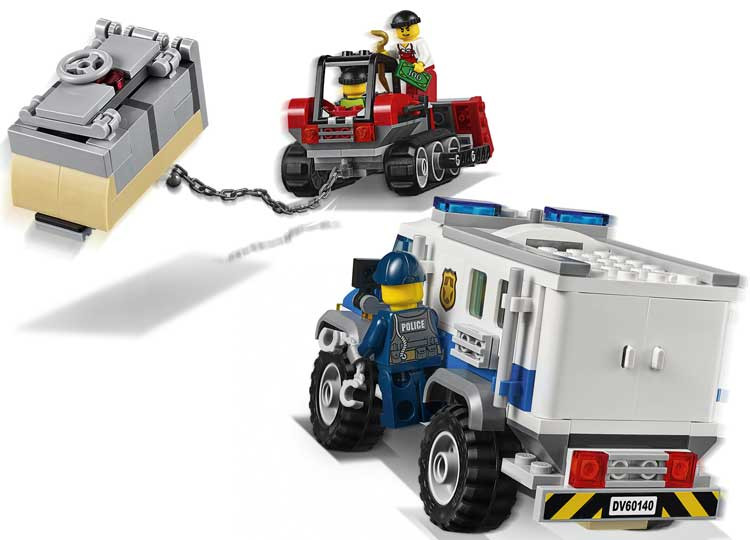 LEGO 60140 Rapina con il bulldozer CITY 5-12 Pz 561