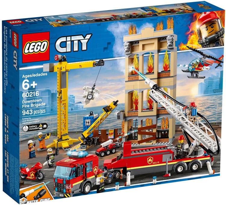 Lego City 60216 - Missione Antincendio in città 