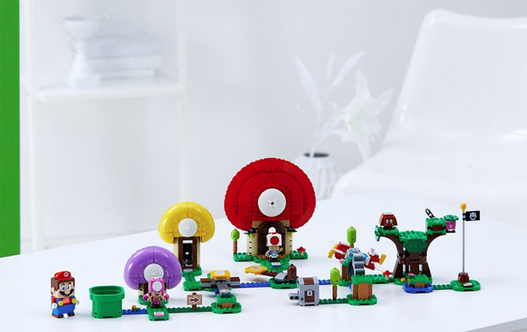Del Tesoro Lego Mario Toadette SET DE EXPANSIÓN: CAZA DEL TESORO