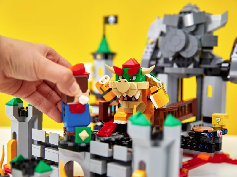 HOT Mario Bros Lego Super Mario Battaglia Finale Lego Super