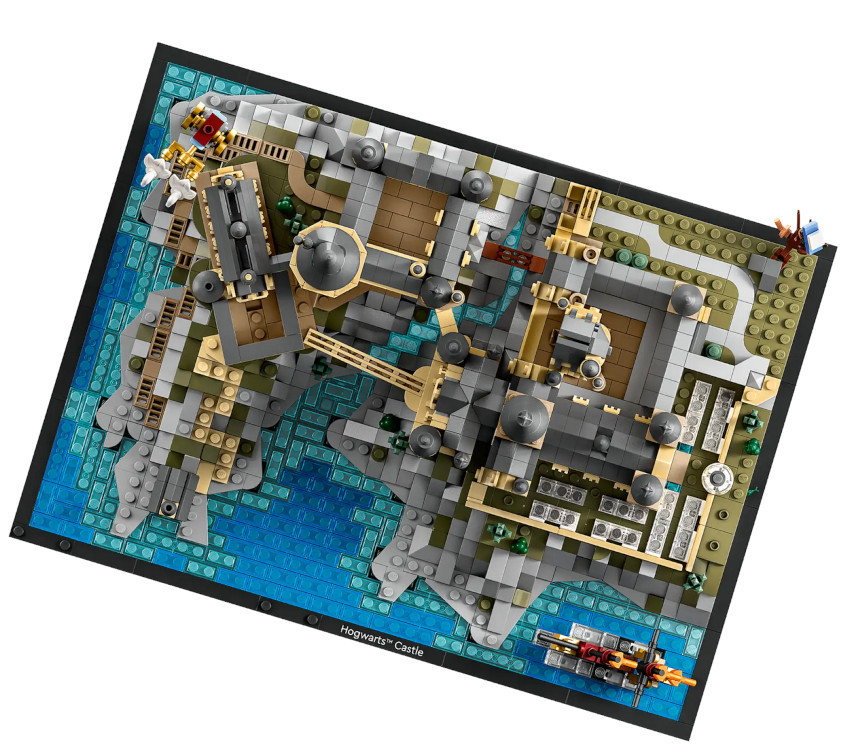LEGO 76419 Harry Potter Castello e Parco di Hogwarts, Kit di odelliso