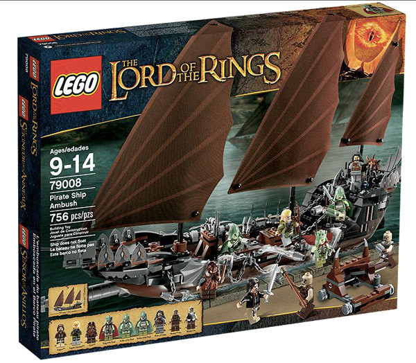 Lego Lord of the ring 9476 - L'agguato della nave pirata 