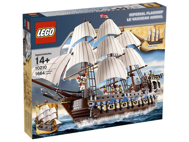 Imperial Flagship Lego - Galeone imperiale della serie Lego Pirati 10210 - Mattoncini.net
