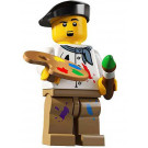 Minifig Pittore Serie 4