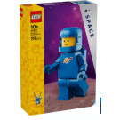 Grande minifigure di astronauta blu
