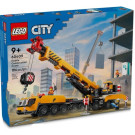 Gru da cantiere mobile gialla