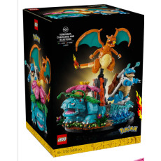 Venusaur, Charizard e Blastoise