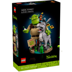 Shrek, Ciuchino e Gatto con gli Stivali