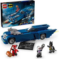 Batman con Batmobile vs. Harley Quinn e Mr. Freeze