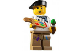 Minifig Pittore Serie 4