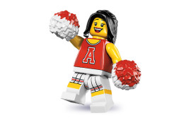 Minifig Cheerleader Serie 8