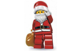 Minifig Babbo Natale - Serie 8