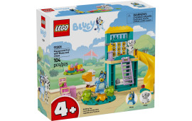Divertimento al parco giochi di Bluey e Chloe
